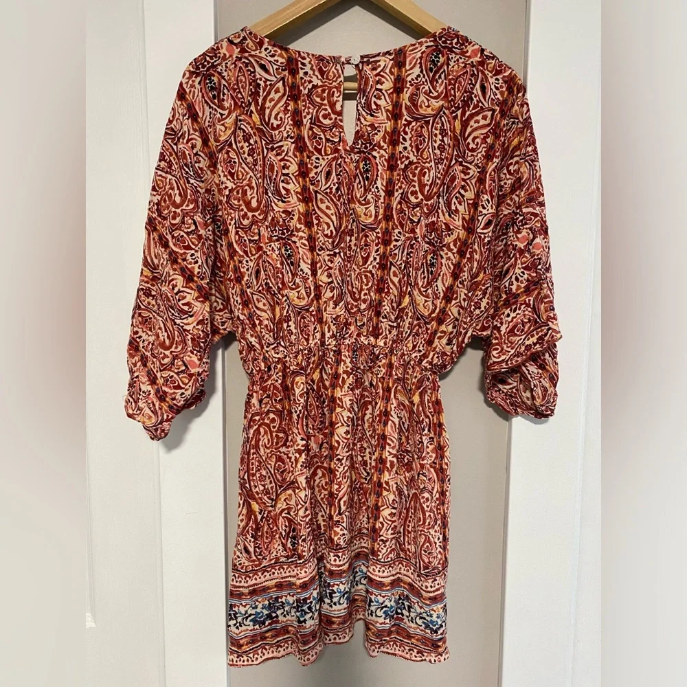 Angie Multicolor Paisley Dress - Picture 3 of 3